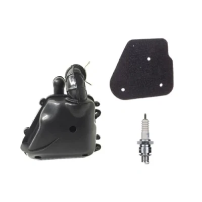 Abbildung von Luftfilterkasten Luftfilter + BR8HS Zündkerze für Yamaha Aerox, MBK Nitro 50