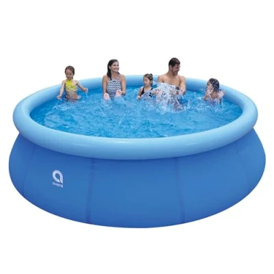 Abbildung von Avenli Pool 366 x 76 cm Family Prompt Set Aufstellpool ohne Pumpe blau Gartenpool rund Schwimmbecken für Familien &amp; Kinder