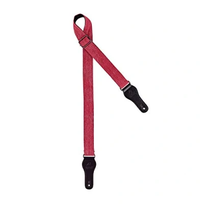 Abbildung von Ortega Guitars Ukulele Gurt Verstellbar Highland Series Baumwolle, Rosa (OCS 100U)