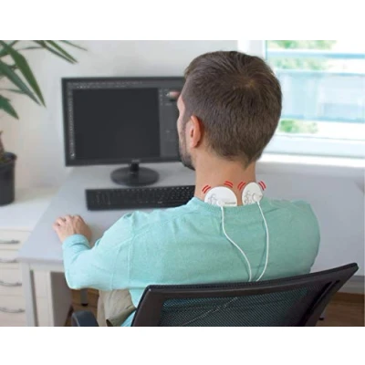 Abbildung von Hydas EMS Gerät Smart Massager, mit 2 Pads
