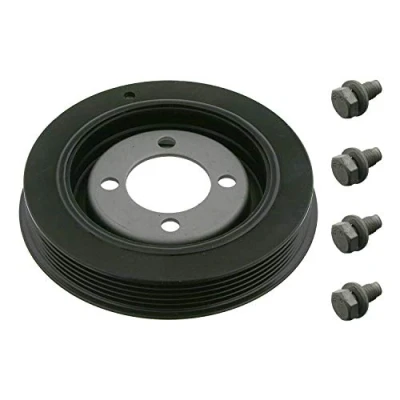Abbildung von febi BILSTEIN 33787 Kurbelwellenriemenscheibe 5PK 142 4 mit Schrauben Plus CITROËN: Saxo Schrägheck, Xsara Kombi, AX