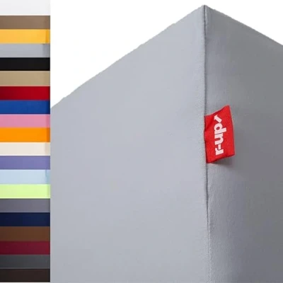 Abbildung von r up Spannbettlaken Beste 200x220 220x240 bis 35cm Höhe 230g/m², Baumwolle, Gummizug: fest eingenähtes dauerelastisches Rundumgummi, (1 Stück), 15cm Matratzenhöhe