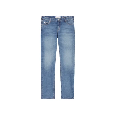 Abbildung von Marc O&#039;Polo Jeans Straight Leg, Damen, Größe: 25x34, Sustainable clean blue wash