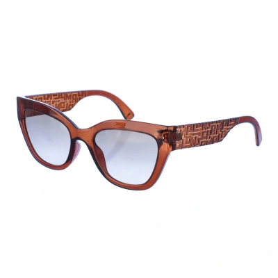 Abbildung von LONGCHAMP Damen LO691S 200 Sonnenbrillen Plastik Braun Grün Cat Eye Normal Schattiert