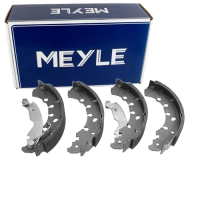 Abbildung von MEYLE 214 533 0010 Bremsbacken Hinterachse 203,2 38 ohne Feder, mit Hebel ORIGINAL Quality FIAT: Grande Punto Schrägheck, Panda II Schrägheck
