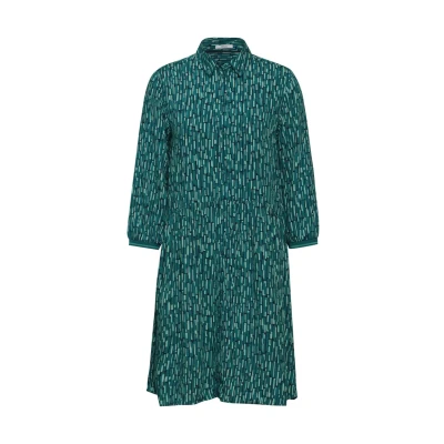 Abbildung von Cecil Print Blusenkleid, Damen, Größe: Large, Grun