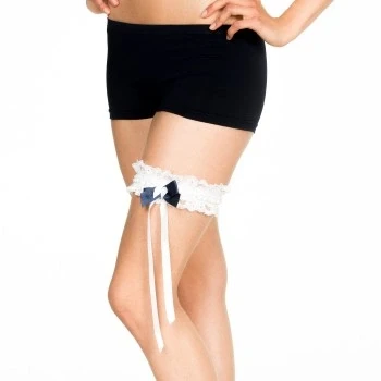 Abbildung von Magic Bodyfashion Weddingband Strumpfhalter, Damen, Größe: One Size, White