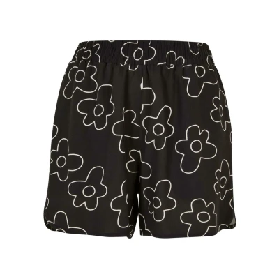 Abbildung von Urban Classics AOP Resort Shorts, Damen, Größe: 26, Blackflower