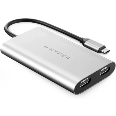 Abbildung von Hyper HyperDrive USB C To Dual HDMI Adapter + PD (M1) HDM1 GL