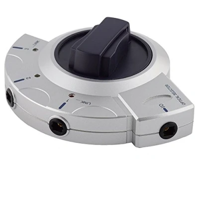 Abbildung von Optische Audio Umschaltbox Schalter Controller Verteiler Splitter Weiche, Input: 3 Opto Toslink/Output: 1 Toslink, für 2.1 5.1 7.1 Dolby Surround