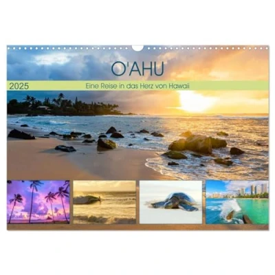Abbildung von O&#039;ahu Eine Reise in das Herz von Hawaii (Wandkalender 2025 DIN A3 quer), CALVENDO Monatskalender