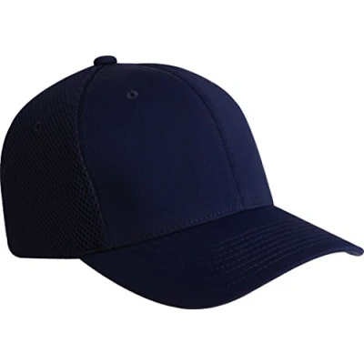 Abbildung von Flexfit Herren Ultrafiber Airmesh Fitted Trucker Hat Hut, Marineblau, S/M