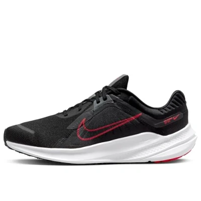 Abbildung von Nike Performance Quest 5 Laufschuh Neutral, Herren, Größe: 47, Black/white/smoke grey/dark smoke grey Schuhe