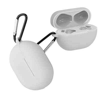 Abbildung von kwmobile Hülle kompatibel mit Huawei FreeBuds Pro Kopfhörer Case TPU Silikon Cover Schutzhülle in Grau