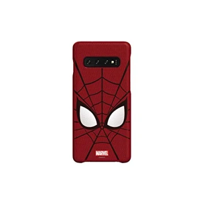 Abbildung von Samsung Galaxy Friends Cover &quot;Marvel&#039;s Spider Man&quot; für S10 (GP G973HIFGK) rot
