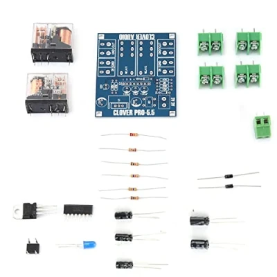 Abbildung von YWBL WH Lautsprecher Schutzplatine Modul DIY Kit AC 12V 24 V Dual Relais Spannungsregler