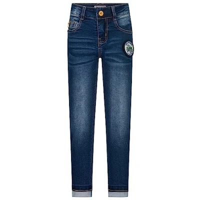Abbildung von Jungen Jeans mit Badge Zwei verschiedenen Motiven