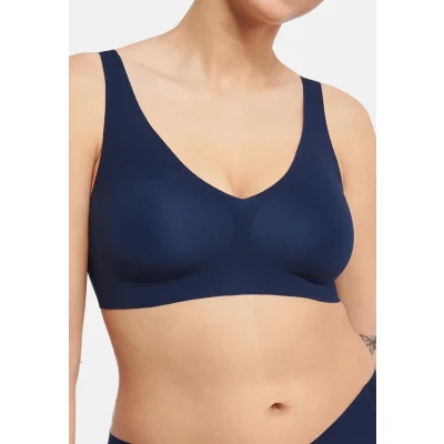 Abbildung von Sloggi FEEL 2.0 Bustier, Damen, Größe: Small, Navy blue