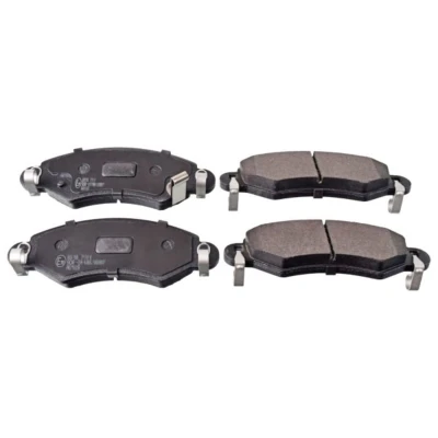 Abbildung von FEBI BILSTEIN 16387 Bremsbelagsatz Vorderachse mit akustischer Verschleißwarnung SUZUKI: Ignis 2, I, Wagon R+ II Schrägheck, OPEL: Agila A
