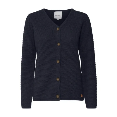 Abbildung von Oxmo Oxhelga Strickjacke, Damen, Größe: Large, Total eclipse