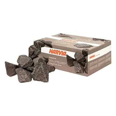 Abbildung von Harvia Saunasteine Olivindiabas Aufguss eckig 20 kg, 10 15 cm