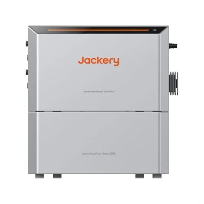 Abbildung von Jackery HomePower 2000 Ultra mit einem Zusatzakku