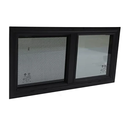 Abbildung von Wohnmobilfenster mit Sichtschutz, Verzerrungsfest, Langlebig, GetöNtes, GehäRtetes Glas, 550 X 260 Mm, Wohnmobil Schiebefenster FüR Wohnmobile