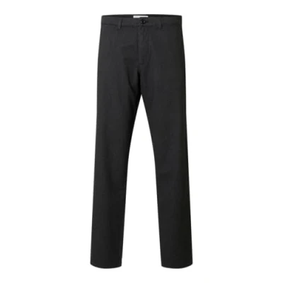 Abbildung von Selected Homme Slhslimtape Miles Brushed Pants Chino, Herren, Größe: 38x34, Dark grey