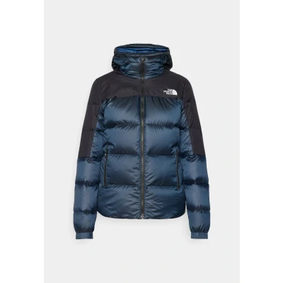 Abbildung von The North Face Diablo Hoodie Daunenjacke, Damen, Größe: XS, Moss green/black heather