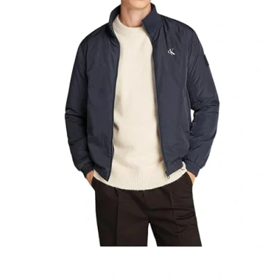 Abbildung von Calvin Klein Jeans Padded Harrington Bomberjacke, Herren, Größe: XS, India ink
