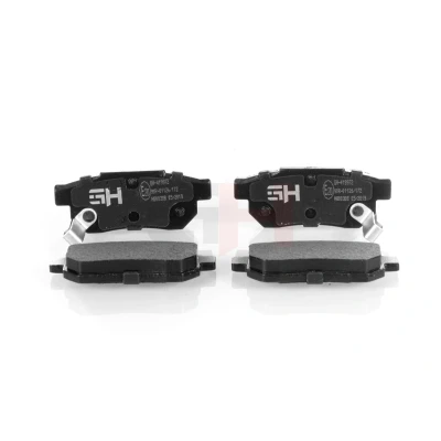 Abbildung von GH 419972 Bremsbelagsatz mit akustischer Verschleißwarnung Bremssattelschrauben Zubehör HONDA: Jazz 3 Schrägheck, CIVIC 6 Hatchback, CRX