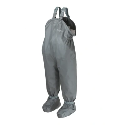 Abbildung von BMS Regen und Matschlatzhose BabyBuddy wasserdichte Krabbelhose mit integrierten Füsslingen integrierte Füssling