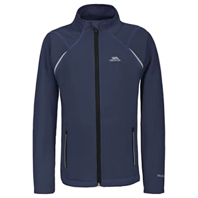 Abbildung von Trespass Harbird, Raspberry, 5/6, Schnelltrocknende Warme Fleecejacke für Kinder / Unisex Mädchen und Jungen, 5 6 Jahre, Rosa Pink
