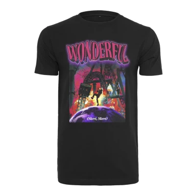 Abbildung von Mister TEE Wonderful Tshirt print, Herren, Größe: XS, Black
