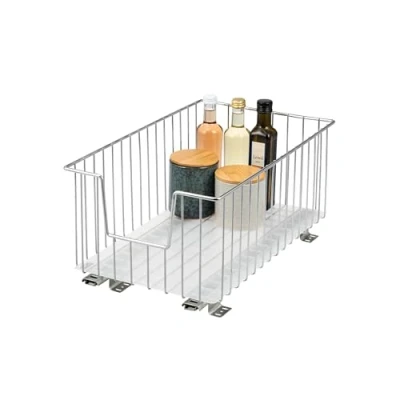 Abbildung von bremermann Schubkasteneinsatz Schrank Korbauszug 30 cm Breite // Boden Teleskopschublade mit Einleg