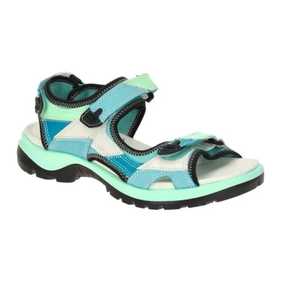 Abbildung von ECCO Trekkingsandale, Damen, Größe: 38, Multicolor aquatic Schuhe