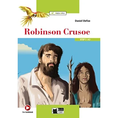 Abbildung von Robinson Crusoe: Lektüre mit Audio Online (Black Cat Green Apple)