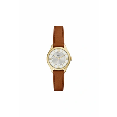 Abbildung von FOSSIL Damen Analog Quarz Uhr mit Leder Armband ES5423