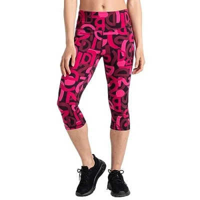 Abbildung von Dare 2b Damen Influential 3/4 Leggings, Pure Pink Graffiti, 38
