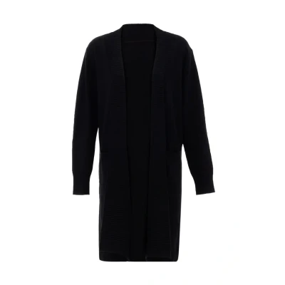 Abbildung von Dreimaster Strickjacke Frauen schwarz