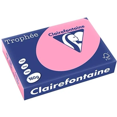 Abbildung von 4 x Clairefontaine Kopierpapier Trophee A4 160g/qm VE=250 Blatt hecken