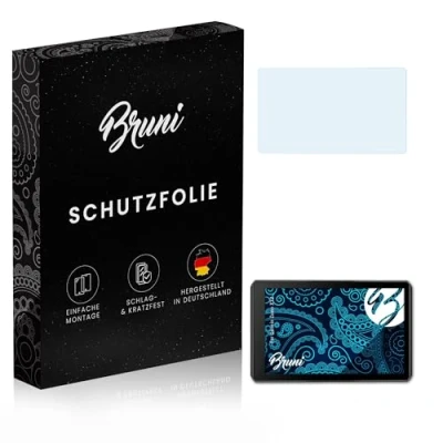Abbildung von Bruni Schutzfolie kompatibel mit Garmin Zumo XT2 Folie, glasklare Displayschutzfolie (2X)
