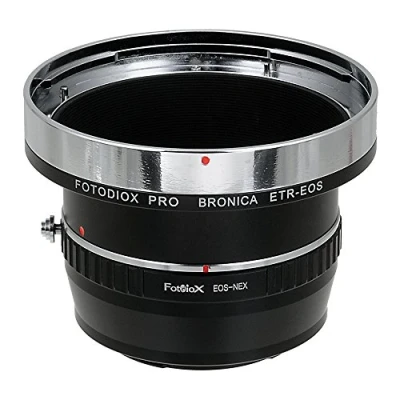 Abbildung von Fotodiox Pro Combo Lens Adapter Kit Compatible with Bronica ETR Lenses on Sony E Mount Cameras