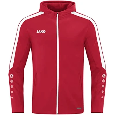 Abbildung von JAKO Fussball Teamsport Power Kapuzen Trainingsjacke, Herren, Größe: 4XL, Rot