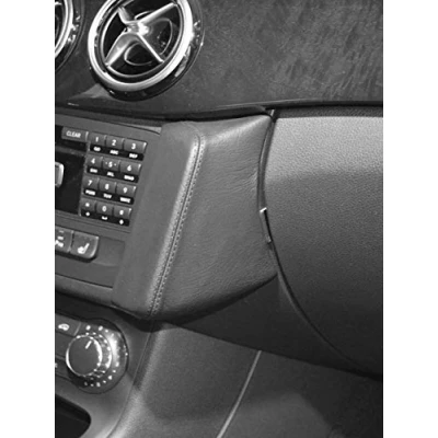 Abbildung von KUDA 091850 Halterung Echtleder schwarz für Mercedes B Klasse (W246) ab 11/2011