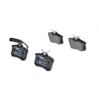 Abbildung von Bosch BP307 Bremsbeläge Hinterachse ECE R90 Zertifizierung vier pro Set
