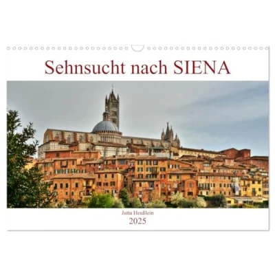Abbildung von Sehnsucht nach SIENA (Wandkalender 2025 DIN A3 quer), CALVENDO Monatskalender