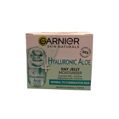 Abbildung von Garnier Gel aus Aloe Vera, 50 ml Für normale und Mischhaut.