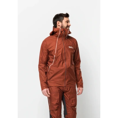 Abbildung von Jack Wolfskin Alpspitze AIR 3L JKT M Regenjacke / wasserabweisende Jacke, Herren, Größe: Large, Carmine
