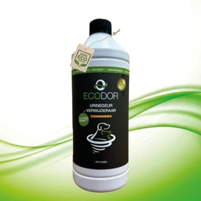 Abbildung von Ecodor UF2000 4Pets Uringeruch Entferner 1000ml 100% Biologischer Urin Geruchsentferner für Katzen und Hunde Parfümfrei, Effektiv Haustiere Konzentrat 1 aus 5 Nachfüllpackung